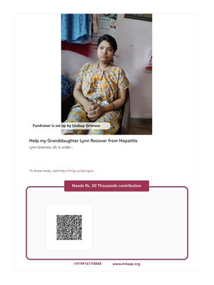 Help my Granddaughter Lynn Recover from Hepatitis